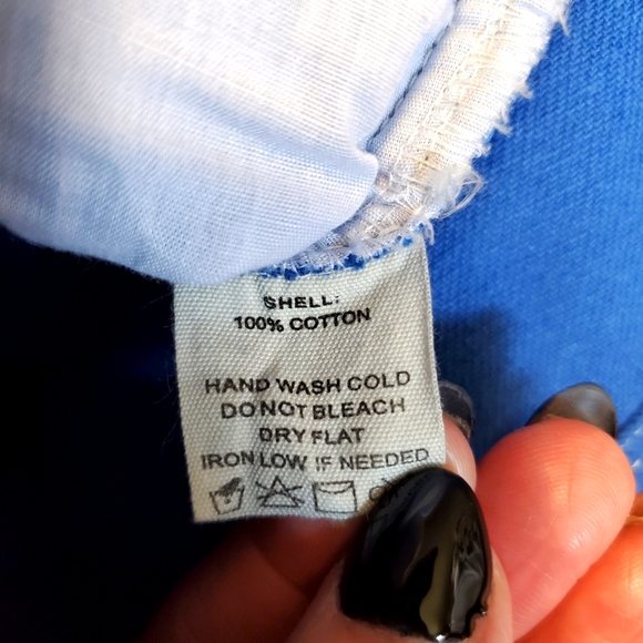 NEW Peach Love California Utility Blue Denim Jean Romper Jumpsuit Shorts Pockets - Picture 12 of 16